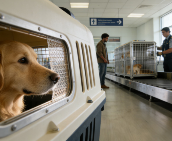 成都大型列性犬随机托运